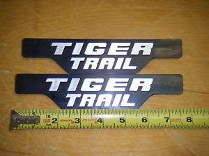 83 8096 Triumph Badge   Tiger Trail Side Panel Badge   Pair  