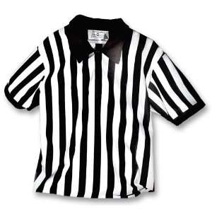  Black and White Stripe XXXL Official Referee Jersey 