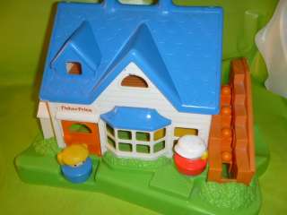 fisher price little people 1990s house chunky people  