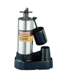   Professional 1/2 hp Stainless Steel Submersible Sump Pump  