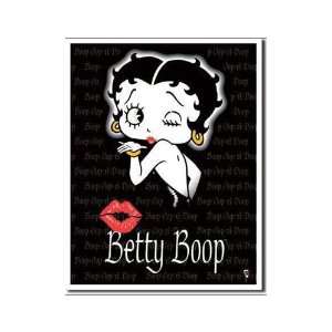  MMG 361103 Tin Sign Betty Boop Kiss Furniture & Decor