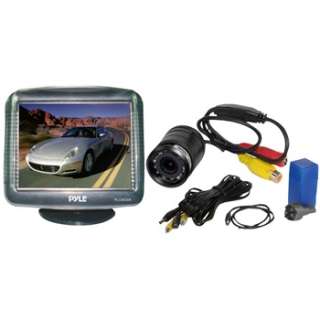 tft lcd stand monitor two video inputs ntsc system dimesnions 3 8 