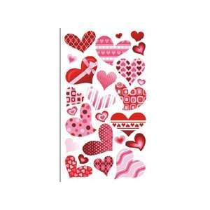  Funky Hearts Stickers