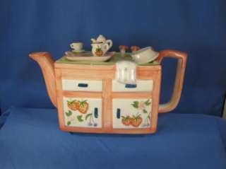 Andrea by Sadek Decorative Teapot Strawberry Kitchen  