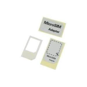  Micro Sim Adapter for iPhone 4 and iPad Pack of 10 sets 