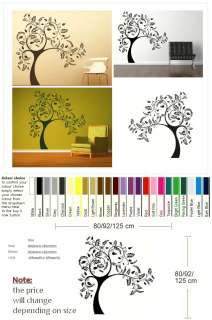 LARGE TREE GIANT Wall sticker huge removable vinyl uk decal stencil 