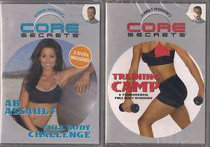 Core Secrets Ab Assault / Training Camp 3 DVD Set NEW  