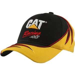   Jeff Burton Element Adjustable Hat   Yellow Black