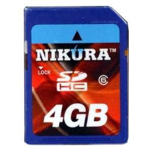  4GB Ultra High Speed Premium SDHC Memory Card %2D Class 6 