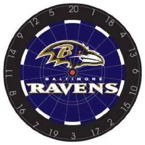  Baltimore Ravens 18in Bristle Dart Board  Game Room 