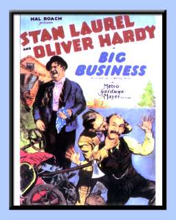 LAUREL AND HARDY MOVIE LAMINATED PRINTS    