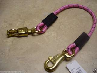 Heavy Duty Horse Bungee Trailer Show Stall Tie Pink  
