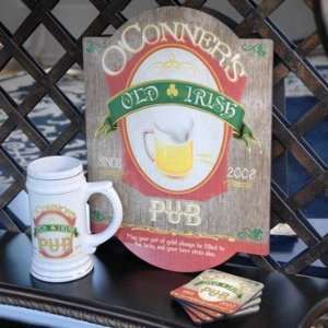  Exclusive Gifts and Favors Irish Beer Sign, Stein 