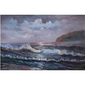  Fine Oil Painting, Ocean SO18 30x40