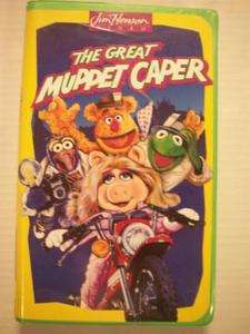 The Great Muppet Caper Childrens VHS Tape 717951603036  