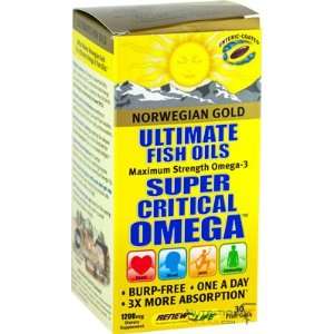  ReNew Life Norwegian Gold Super Critical Omega, 30 Fish 