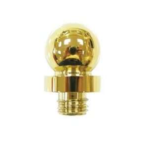Ball Solid Brass Hinge Tip, US26