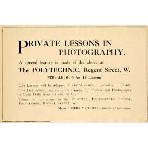   London England Robert Mitchell   Original Print Ad