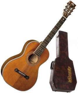Washburn R314KK Vintage Parlor Acoustic Guitar w/Case  