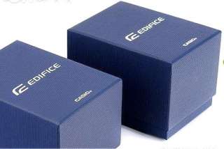   CASIO EDIFICE DISPLAY WATCH BOXES GIFT BOX WATCH FOUR UNITS NEW (4