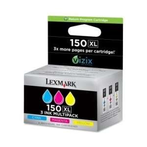  150XL C TRI PK SENSORMATIC INK CARTRIDGE   LEX14N1807 