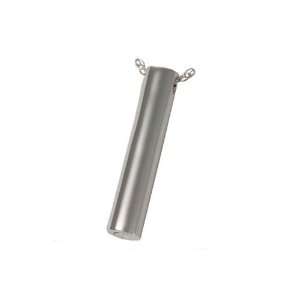 Slim Slide Cylinder Cremation Jewelry in Sterling Silver 