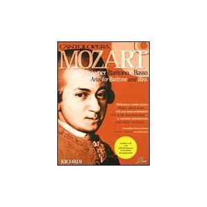  Mozart Arias for Baritone and Bass Book With CD Sports 