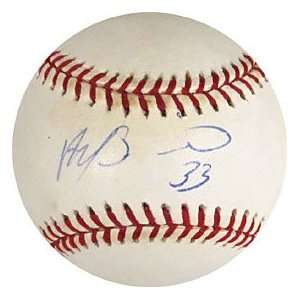 Alfonso Soriano 33 Autographed / Signed Baseball