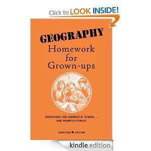 Geography Homework for Grown ups B. Coates, E. Foley  