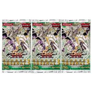  Yu Gi Oh Cards 5Ds   Hidden Arsenal 3   Booster Packs ( 3 