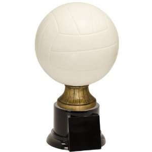 Full Size Color Volleyball Resin Trophy 
