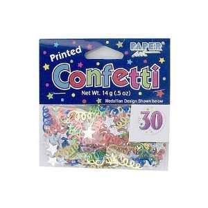   Packs of marvelous 30th printed confetti .5 ounce bag 