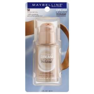 Maybelline New York Foundation, Creamy Natural, Light 5, 50 1 fl oz 