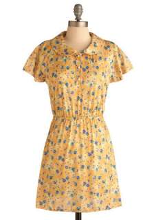   of Sunshine Dress  Mod Retro Vintage Printed Dresses  ModCloth