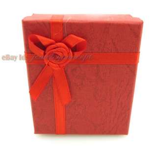  10 Red Jewellery Gift Package Box 120204  