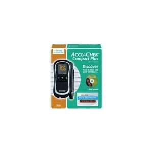  Accu Chek Compact Plus Diabetes Monitoring Kit, (Pack of 2 