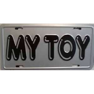  My Toy License Plate 