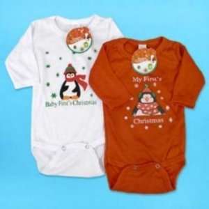 Body Suit 3 18Mo. Christmas Long Case Pack 48