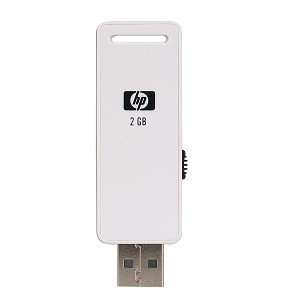 HP v140w 2GB USB 2.0 Flash Drive (White) Electronics