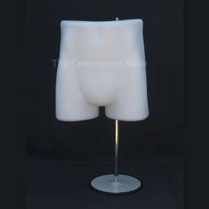  White Male Trunk Mannequin Form With Base Or Hanging Arts 