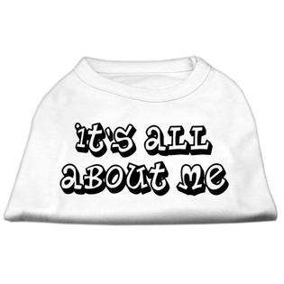 DSD Its All About Me Screen Print Shirts White XXL (18) 
