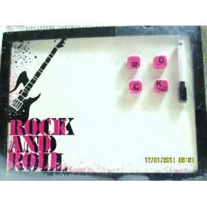  Rock and Roll Dry Erase Board 