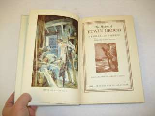 Charles Dickens THE MYSTERY OF EDWIN DROOD Heritage Press with 