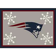   England Patriots Holiday 3 Ft. 10 In. x 5 Ft. 4 In. Rug   