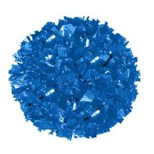  Solid Plastic With Glitter Cheerleaders Poms ROYAL BLUE/ROYAL 