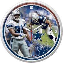 Wincraft Dallas Cowboys Roy Williams Player Clock   