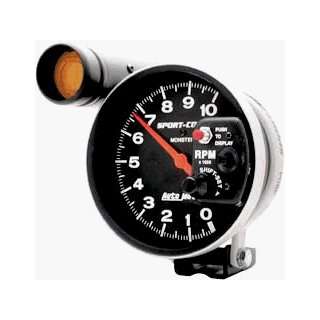 Auto Meter Sport Comp 5 Shift Lite Pedestal Mount Tachometer w. Dial 