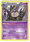 chandelure 60 101 rare card pokemon b w noble victories