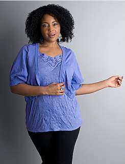 Short sleeve shrug  Lane Bryant