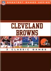 NFL GREATEST GAMES BROWNS 3 CLASSIC GAMES New DVD  